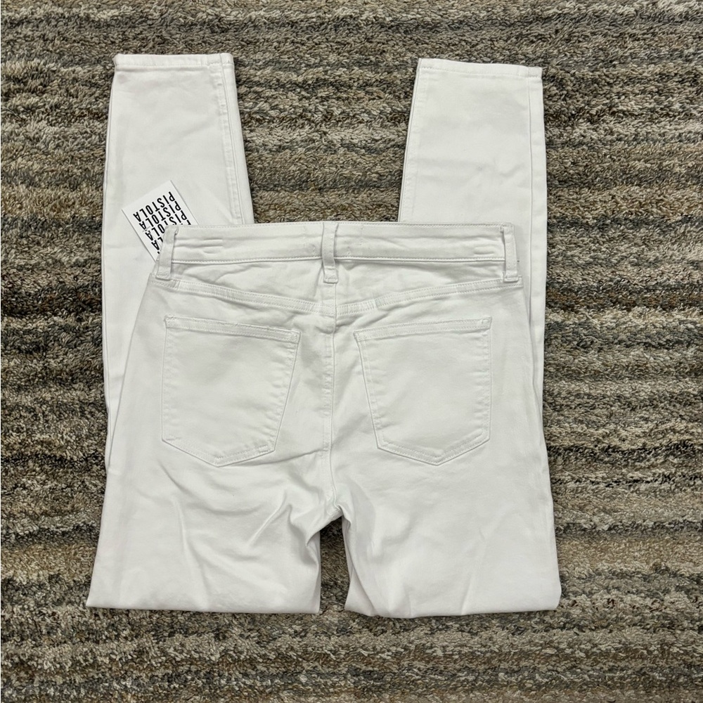 Pistola Mid Rise Skinny Jeans Sz 28 NWT | Pistola White Skinny Jeans | Skinny * - Picture 9 of 14